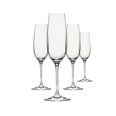 Clear™ Shatter-Proof, Champagne Drinkware, Set of 4