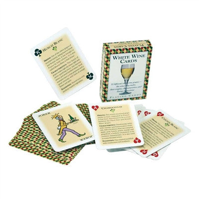 Wine Playing Cards , Red, White, or Both