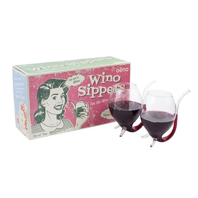 Wino Sippers, Set Of 2